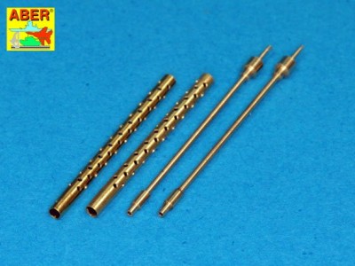 Set of 2 barrels for 13,2 mm Japanese Type 3 aircraft machine guns used on Mitsubishi A6M5b/c, A6M7, A6M8 - 1