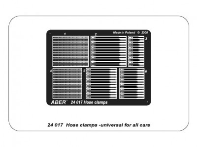Hose clamps for all cars - 4