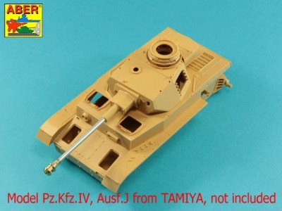 Lufa 75mm KwK40L/48 z późnym hamulcem wylotowym do niemieckich czołgów Panzer IV Ausf. J późny – Ausf. J końcowa seria - 4