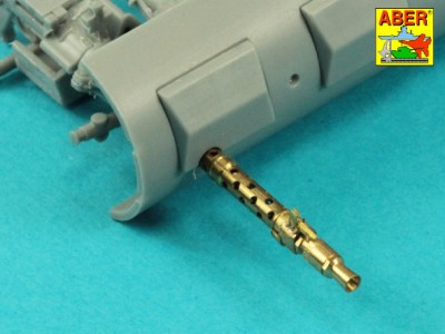 Turned barrel for German machine gun MG34 - 6