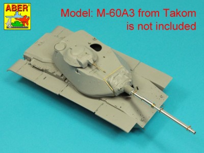 105 mm M-68 barrel with thermal shroud for  M60A3 Tank - 11