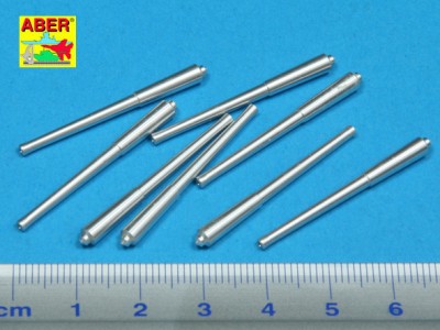 Set of 8 pcs 381mm (15in) L42 Mk.I long barrels for Hood, Repulse, Queen Elisabeth, Vanguard - 2