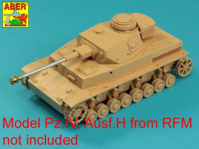 Lufa 75mm KwK40L/48 z hamulcem wylotowym średniej produkcji do niemieckich czołgów Panzer IV Ausf. H późny – Ausf. J wczesny - 12