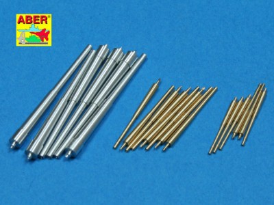Set of barrels 280mm x 6; 150mm x 8; 105mm x 6 for Admiral Graf Spee class battleships  - 1