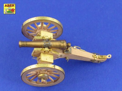 72 M-01 - Napoleonic war period - British 6-pounder gun 1:72 - 2