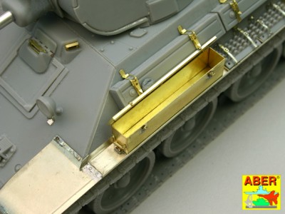 Russian medium tank T-34/76 1940 model - vol.2 - additional set - fenders - 8