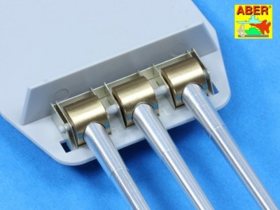 Zestaw luf do brytyjskiego pancernika Rodney lub Nelson - 405mm x 9, 152mm x 12, 102mm x 6 - 4