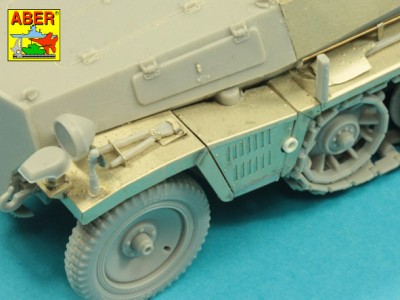 Armoured Personnel Carrier Sd.Kfz. 250 ''Alte'', Sd.Kfz. 252 and Sd.Kfz. 253 - vol.2 - additional set - fenders - 15