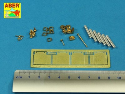 Barrels for British WWI Tank Mk.I Female or 0.303 Vickers gun x 4 8mm Hotchkiss m.1909 x 1 - 2