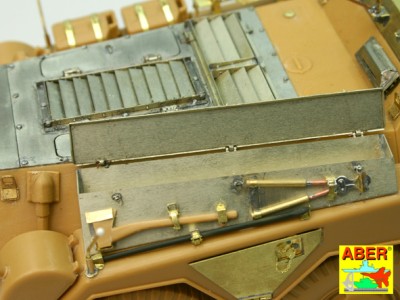 Engine upper deck for heavy armoured Car Sd. Kfz. 234 - 7
