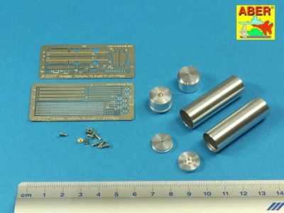 Niemiecki średni czołg Panzer IV H  cz.10 - zestaw dodatkowy - filtry powietrzne - 2