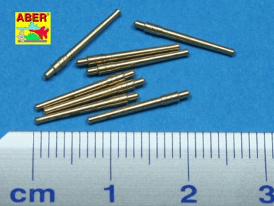 Zestaw 8 luf 356mm (14in) L45 Vickers type 41 do okrętów Haruna, Hiei, Kirishima - 2