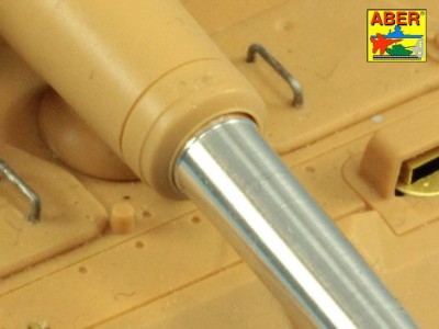 Lufa KwK 43/2 L/71 8,8cm (jedno częściow) do czołgu King Tiger z wieżą Porsche - 6