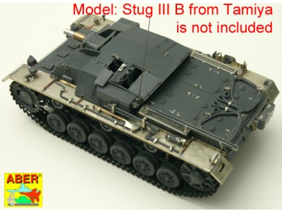 German anti-tank self proppeled gun Sturmgeschütz III, Ausf.B (Sd.Kfz. 142) - vol. 2 - additional set - fenders - 6