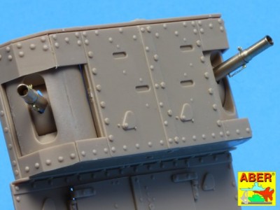 Barrels for British WWI Tank Mark IV – Female - 6