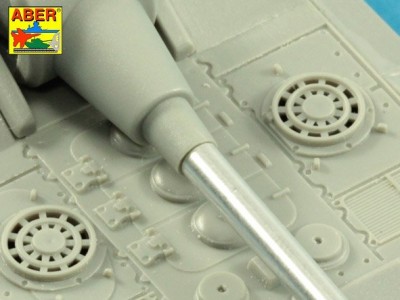 10,5/cm  L/62 A/T gun barrel for German E-50 SPG Gun - 8