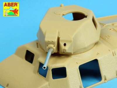 Zestaw uzbrojenia do francuskiego czołgu średniego Somua S35 1x SA 34 kal. 47 mm; 1x 7.5 mm Châtellerault M 1931 - 8