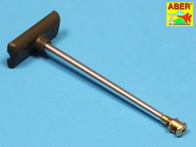 U.S 76 mm M1A2 barrel with muzzle brake for Sherman M4 series tanks with M62 mount - 6