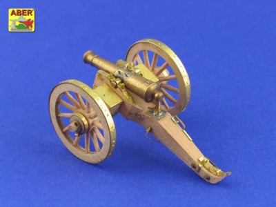 72 M-01 - Napoleonic war period - British 6-pounder gun 1:72 - 7