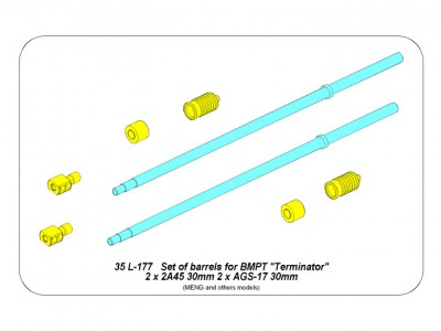 Zestaw luf do rosyjskiego pojazduTerminator - 7