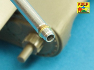 U.S 76 mm M1A2 barrel with muzzle brake for Sherman M4 series tanks with M62 mount - 15