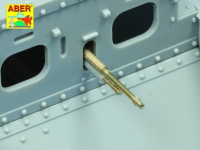 Barrels for British WWI Tank Mk.I Female or 0.303 Vickers gun x 4 8mm Hotchkiss m.1909 x 1 - 11