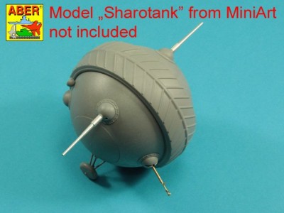 Uzbrojenie do radzieckiego „Sharotank”; 2 x działo 37mm, 2 x 12,7 mm karabin maszynowy DShK M36 - 4