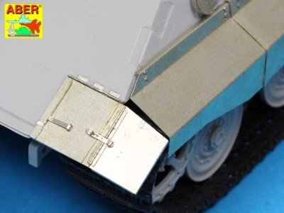 Niemiecki standardowy czołg E-75/50 – cz. 2 – zestaw dodatkowy - błotniki - 7