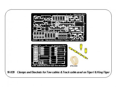 Uchwyty do lin pociągowch i do napinania gąsienic dla czołgów typu Tygrys I i Tygrys Królewski - 20