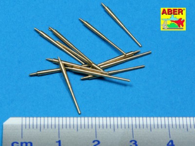 Set of 12 pcs 150 mm barrels for German ships: Bismarck, Tirpitz, Scharnhorst, Gneisenau - 3