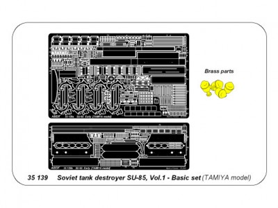 Soviet tank destroyer SU-85 - vol.1 - basic set - 4
