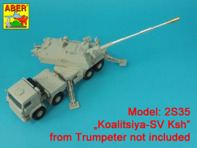 152mm 2A88 Barrel to Russian 2S35-1 Self-propelled Howitzer Koalitsiya-SV - 6