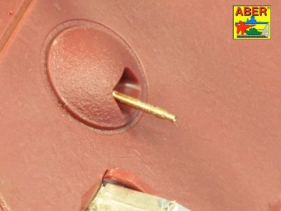 Set of 2 barrels for German Tank MG 34 machine guns - 12