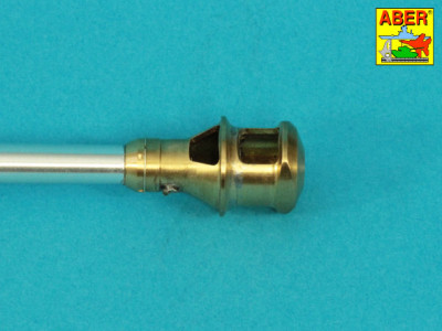 Późny hamulec wylotowy używany do następujących luf w: -PzKpfw. IV, Ausf. H: -StuG. III, Ausf.G-Late; PaK 40 Middle - 19