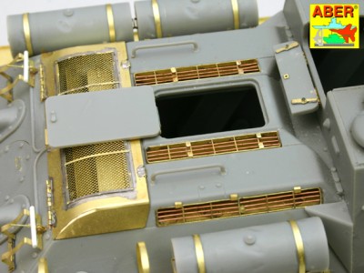 Grille covers for russian tank T-34 - 7
