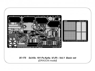 Sd.Kfz.181 Pz.Kpfw.VI (P) - vol.1 - basic set