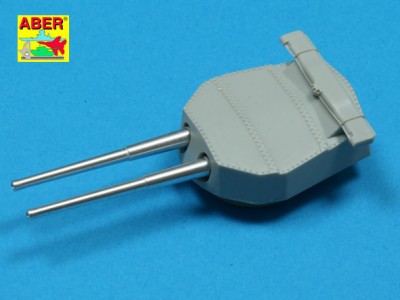 Set of 8 pcs 381mm (15in) L42 Mk.I long barrels for Hood, Repulse, Queen Elisabeth, Vanguard - 5