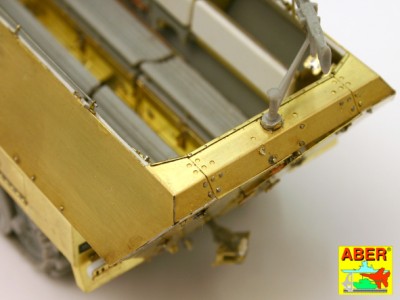 Armoured personnel carrier Sd.Kfz. 251/1 Ausf. D - vol. 7 - additional set - back seats and boxes - 8