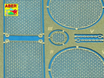 Grilles for german tank King Tiger, Jagdtiger - 3