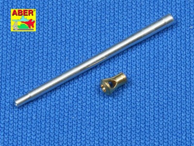 British 75mm ROQF MkV barrel fit to: Cromwell Mk.IV, V, VII, Churchil Mk. Vi, VII, Valentine Mk. XI, AEC Mk. III, Staghound Mk. III - 1