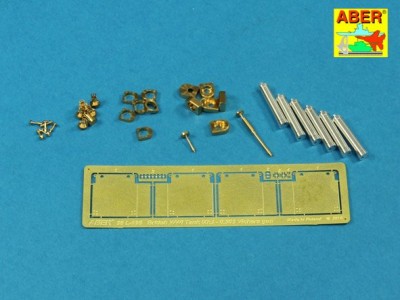 Barrels for British WWI Tank Mk.I Female or 0.303 Vickers gun x 4 8mm Hotchkiss m.1909 x 1 - 1