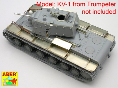 Radziecki czołg ciężki KV-1 używany i zmodyfikowany przez fińską armię - 6