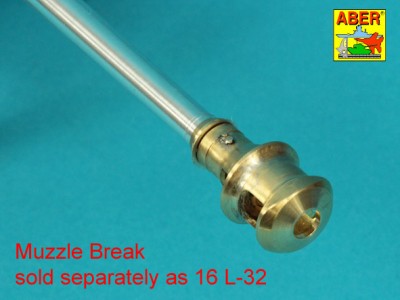 Lufa do armaty p/panc Pak 40 bez hamulca wylotowego - 23