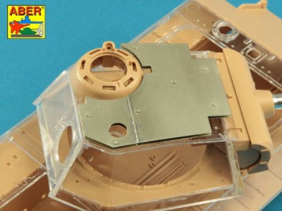 Panther G turret Anti-Aircraft additional Armour - 7