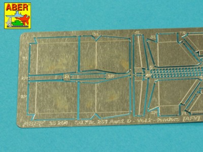 Armoured personnel carrier Sd.Kfz. 251/1 Ausf. D - vol. 2 - additional set - fenders - 3