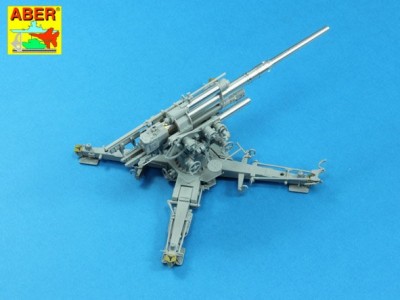 Dwuczęściowa lufa 88mm L/56 do niemieckich dział typu Flak - 8