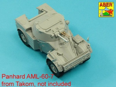 Armament for French Light Armoured Car AML-60-7, barrel for 7,62mm Macxhine guns x 2 pcs.  90mm mortar - 3