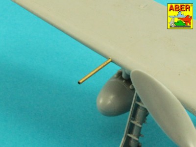 Armament for German fighter Focke-Wulf Fw 190 A-7 up to A-10 and D-9; 2x MG 131; 4xMG 151; pitot tube - 8