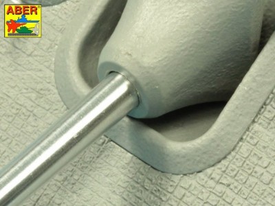 German 8,8cm One part Pak 43/3 L/71 barrel for Jagdpanther Ausf G1 early (Takom) - 7