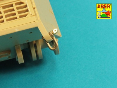 4 szekle - późny model do Pz.Kpfw.VI Tiger Ausf B - 4